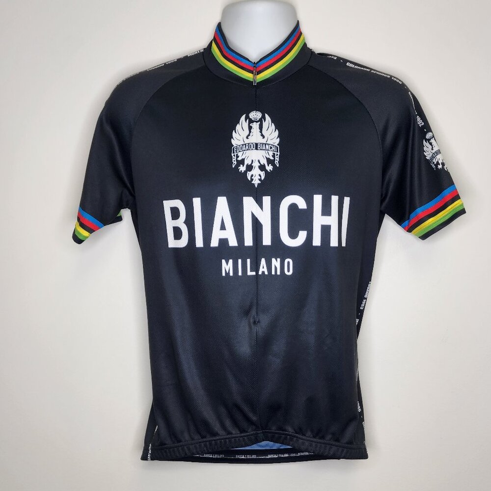Bianchi Milano Bike Cycling Jersey Shirt (L)